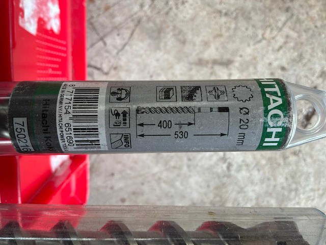Hitachi partij boren - afbeelding 3 van  4
