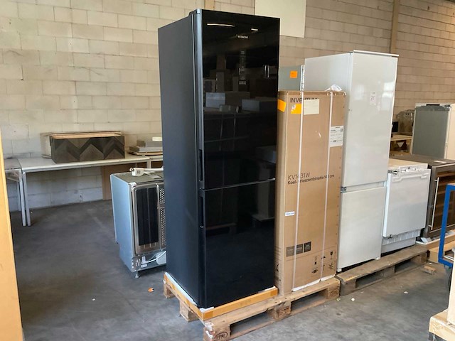 Hitachi r-bgx411pruo vrijstaande koelvriescombinatie - afbeelding 1 van  7