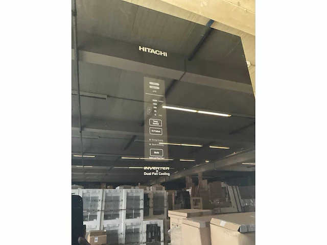 Hitachi r-bgx411pruo vrijstaande koelvriescombinatie - afbeelding 3 van  7