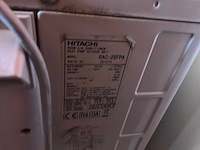 Hitachi rac-25fpa airconditioning (2x) - afbeelding 2 van  5