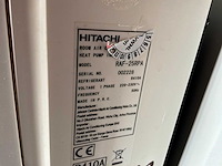 Hitachi rac-25fpa airconditioning (2x) - afbeelding 3 van  5