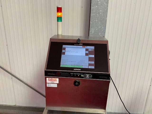 Hitachi rx-2-sd160w industriële continuous inkjetprinter cij met rvs onderstel - afbeelding 18 van  20