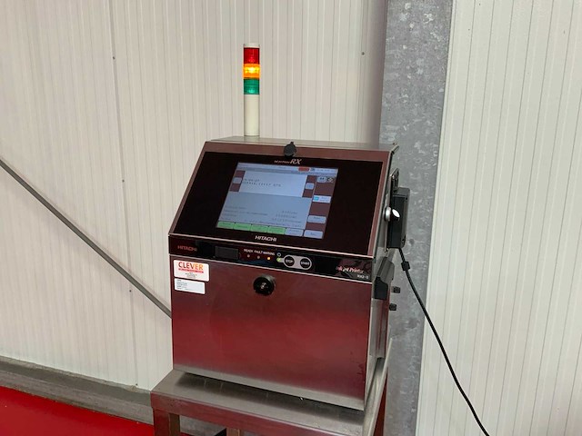 Hitachi rx-2-sd160w industriële continuous inkjetprinter cij met rvs onderstel - afbeelding 2 van  20