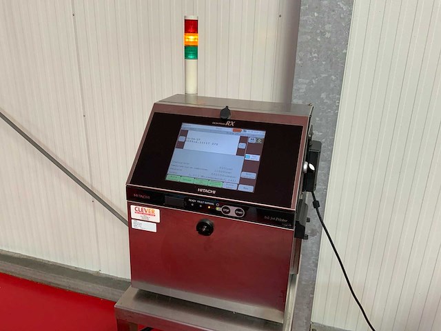 Hitachi rx-2-sd160w industriële continuous inkjetprinter cij met rvs onderstel - afbeelding 16 van  20