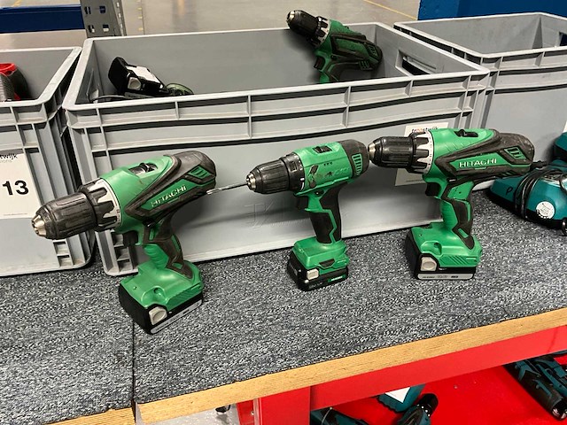 Hitachi schroefboormachine (11x) - afbeelding 2 van  5