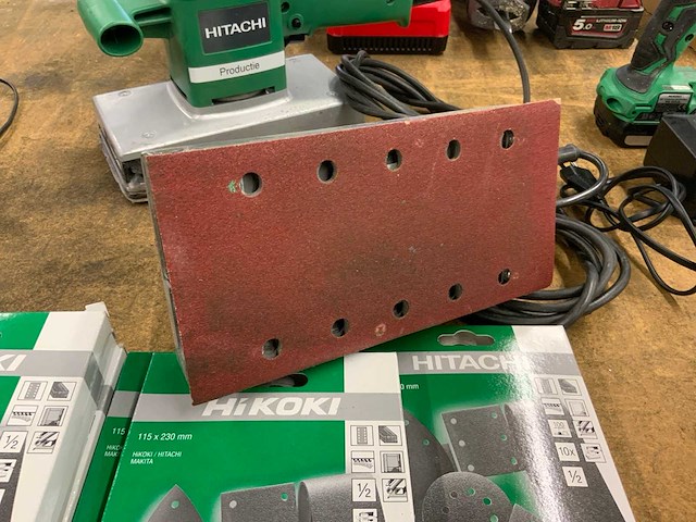 Hitachi sd 12sd handschuurmachine (2x) - afbeelding 3 van  5