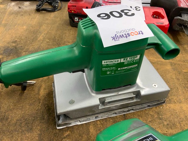 Hitachi sd 12sd handschuurmachine (2x) - afbeelding 4 van  5