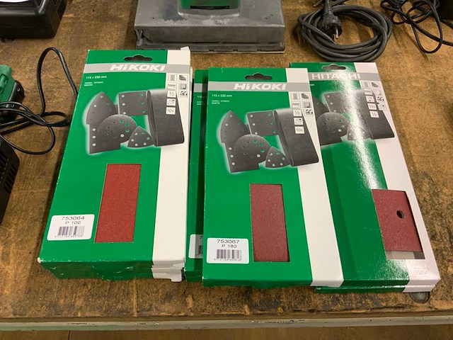 Hitachi sd 12sd handschuurmachine (2x) - afbeelding 5 van  5