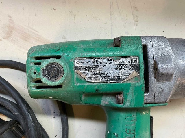 Hitachi slagmoersleutel - afbeelding 3 van  3