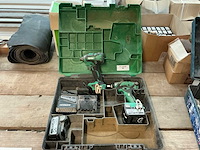 Hitachi slagschroefmachine en slagmoeraanzetter - afbeelding 2 van  7