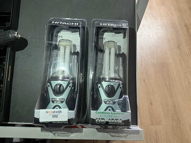 Hitachi ub 12dl accu lamp (2x) - afbeelding 2 van  4
