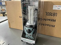 Hitachi ub 18dl accubouwlamp (12x) - afbeelding 1 van  3