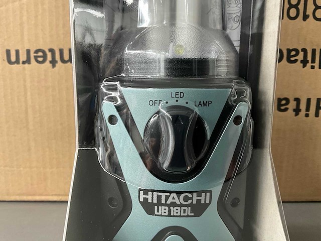 Hitachi ub 18dl accubouwlamp (12x) - afbeelding 2 van  3
