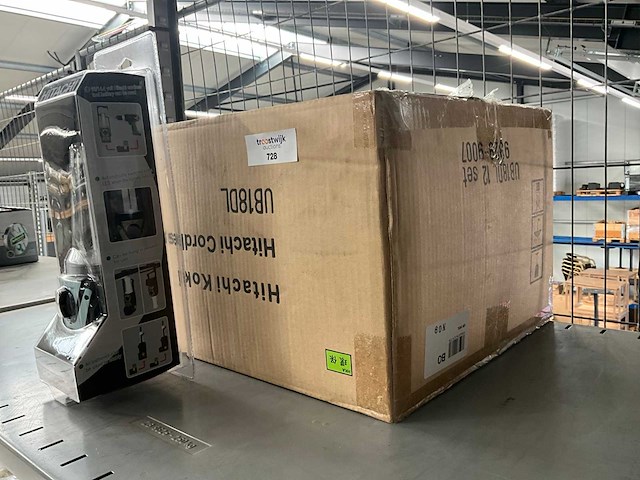 Hitachi ub 18dl accubouwlamp (12x) - afbeelding 3 van  3