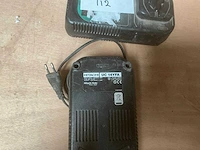 Hitachi uc 14yfa acculader (2x) - afbeelding 2 van  2