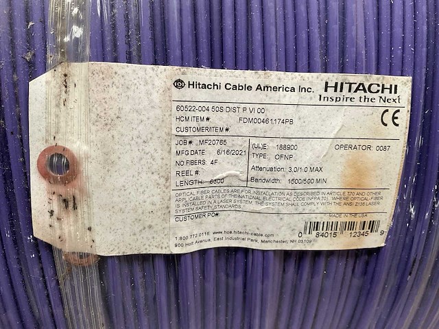 Hitachi vezel kabel (3x) - afbeelding 5 van  5