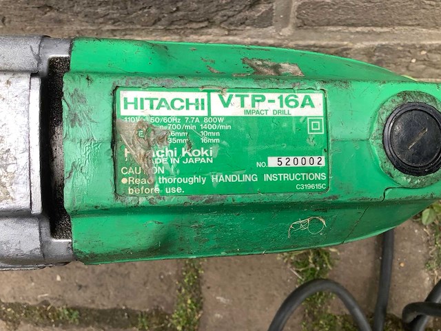 Hitachi vtp-16a boormachine - afbeelding 5 van  5
