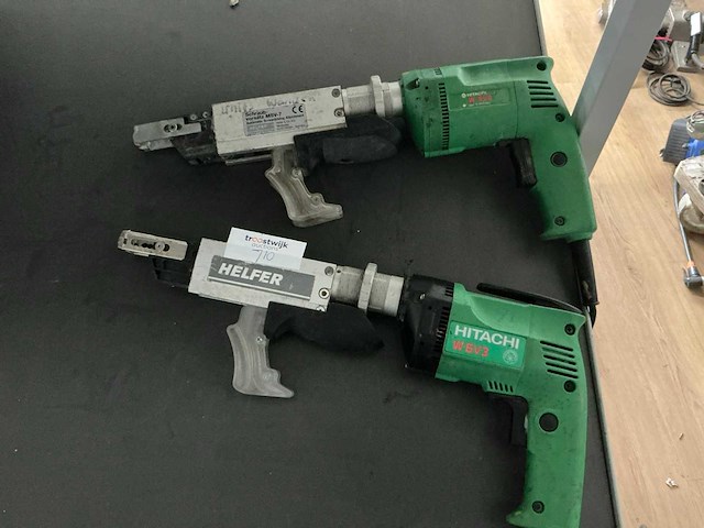 Hitachi w6v3 snelschroefmachine (2x) - afbeelding 1 van  5