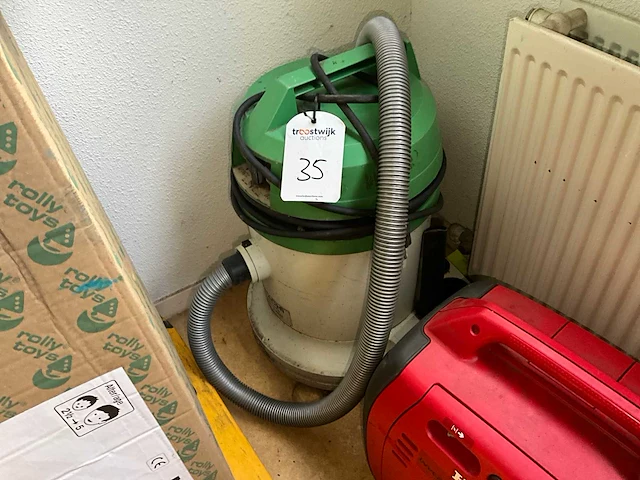 Hitachi wde1200 industriële stofzuiger - afbeelding 1 van  3
