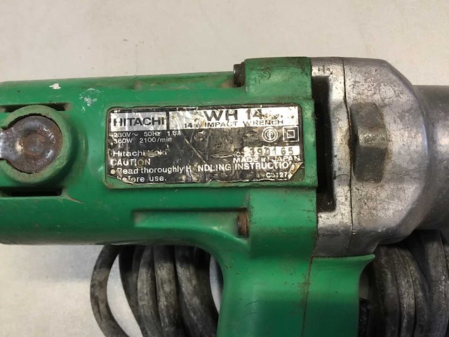 Hitachi wh14 slagmoersleutel - afbeelding 2 van  2