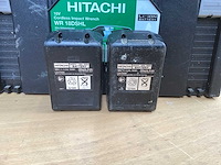 Hitachi wr 18dshl slagmoersleutel 1/2” - 18v incl. 2x bsl 36a18 + acculader - afbeelding 8 van  11