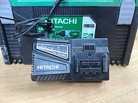Hitachi wr 18dshl slagmoersleutel 1/2” - 18v incl. 2x bsl 36a18 + acculader - afbeelding 9 van  11