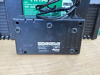 Hitachi wr 18dshl slagmoersleutel 1/2” incl. 2x bsl 1850 accu’s + uc 18yfsl acculader + koffer - afbeelding 9 van  10
