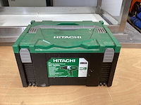 Hitachi wr 18dshl slagmoersleutel 1/2” incl. 2x bsl 1850 accu’s + uc 18yfsl acculader + koffer - afbeelding 10 van  10