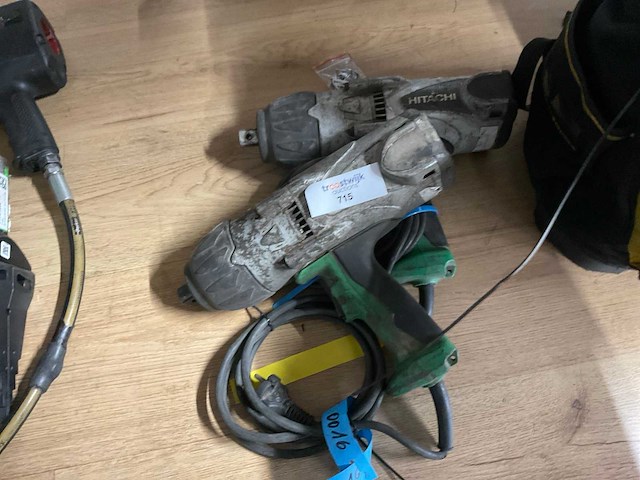 Hitachi wr 33sa slagmoersleutel (2x) - afbeelding 1 van  4