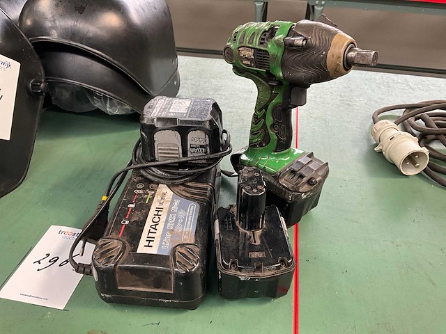 Hitachi wr14dl slagmoersleutel - afbeelding 1 van  4