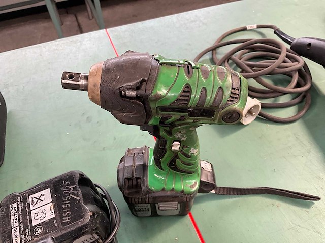Hitachi wr14dl slagmoersleutel - afbeelding 3 van  4