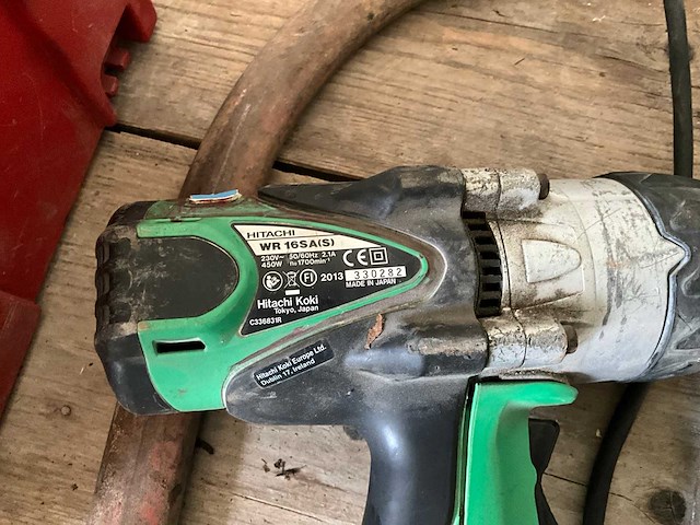 Hitachi wr16sa(s) slagmoersleutel - afbeelding 3 van  3