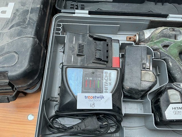 Hitachi wr18dbdl slagmoersleutel - afbeelding 3 van  4