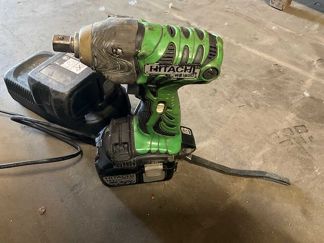 Hitachi wr18dc 18v boormachine - afbeelding 2 van  4
