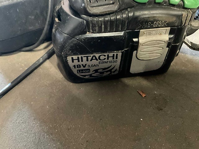 Hitachi wr18dc 18v boormachine - afbeelding 4 van  4