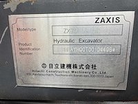 Hitachi zx70 amfibische graafmachine 355 uur - afbeelding 10 van  10