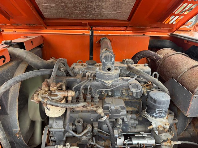 Hitachi zx70 amfibische graafmachine 355 uur - afbeelding 9 van  10