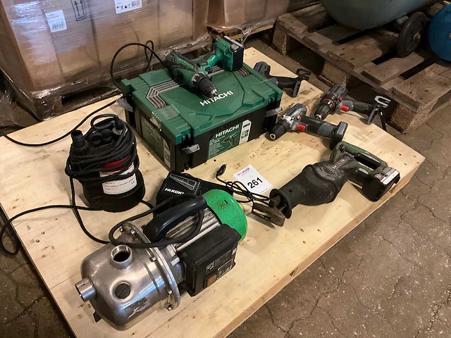 Hitachi/graphite accugereedschap (5x) - afbeelding 2 van  8