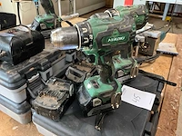 Hitachi/hikoki schroefboormachine (3x) - afbeelding 3 van  9