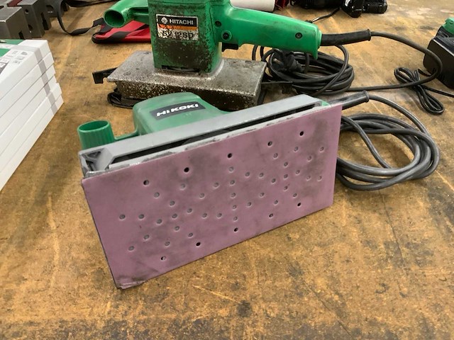 Hitachi/hikoki sd 12sd handschuurmachine (2x) - afbeelding 4 van  6