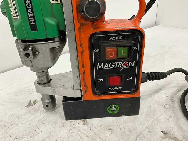Hitachi/magtron mb30 magnetische kernboormachine - afbeelding 4 van  5