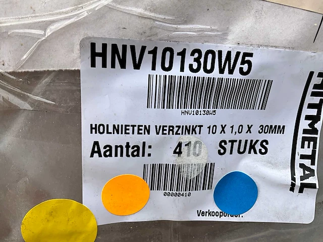 Hitmetal holnieten - afbeelding 4 van  5