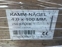 Hitmetal kamm nagel spijkers - afbeelding 3 van  3