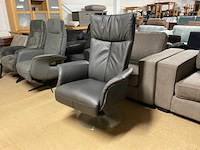 Hjort knudsen lederen draaifauteuil - afbeelding 5 van  12