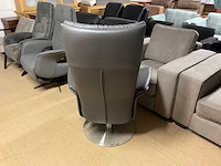 Hjort knudsen lederen draaifauteuil - afbeelding 10 van  12