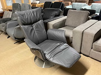 Hjort knudsen lederen draaifauteuil - afbeelding 12 van  12