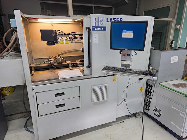 Hk technologies ltd - 2005 - nd yag laser markereermachine - afbeelding 1 van  9