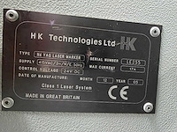 Hk technologies ltd - 2005 - nd yag laser markereermachine - afbeelding 9 van  9