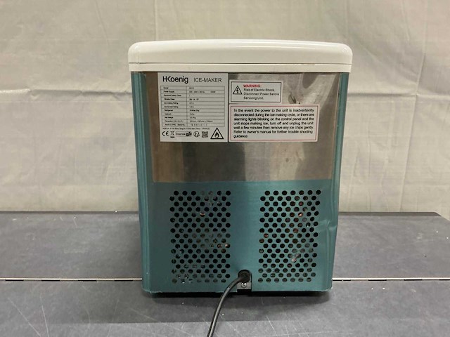 Hkoenig ijsblokjes machine - afbeelding 5 van  5