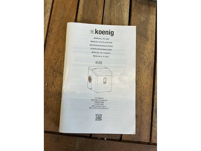 H.koenig kube kb15 ijsblokjesmachine - afbeelding 7 van  10